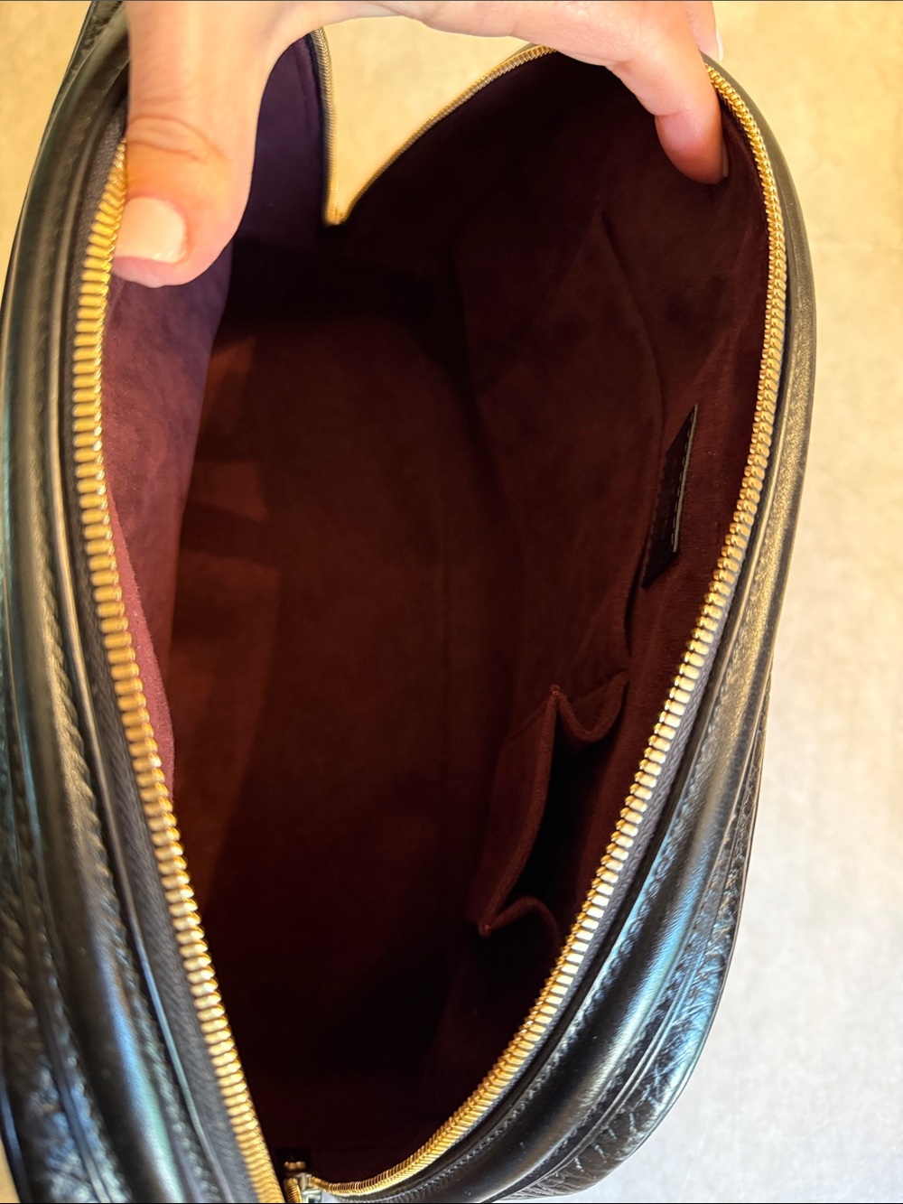 Louis Vuitton Black Quilted Monogram Top Handle Satchel - Picture 7 of 14